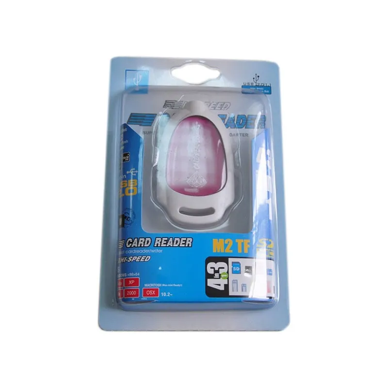 Картрідер Atcom TD2039 USB2.0-MS/SD/TF/M2 (10718) - мініатюра 2