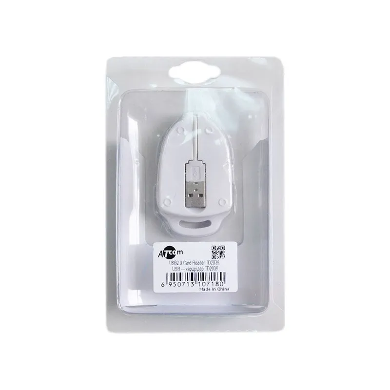 Картрідер Atcom TD2039 USB2.0-MS/SD/TF/M2 (10718) - мініатюра 3