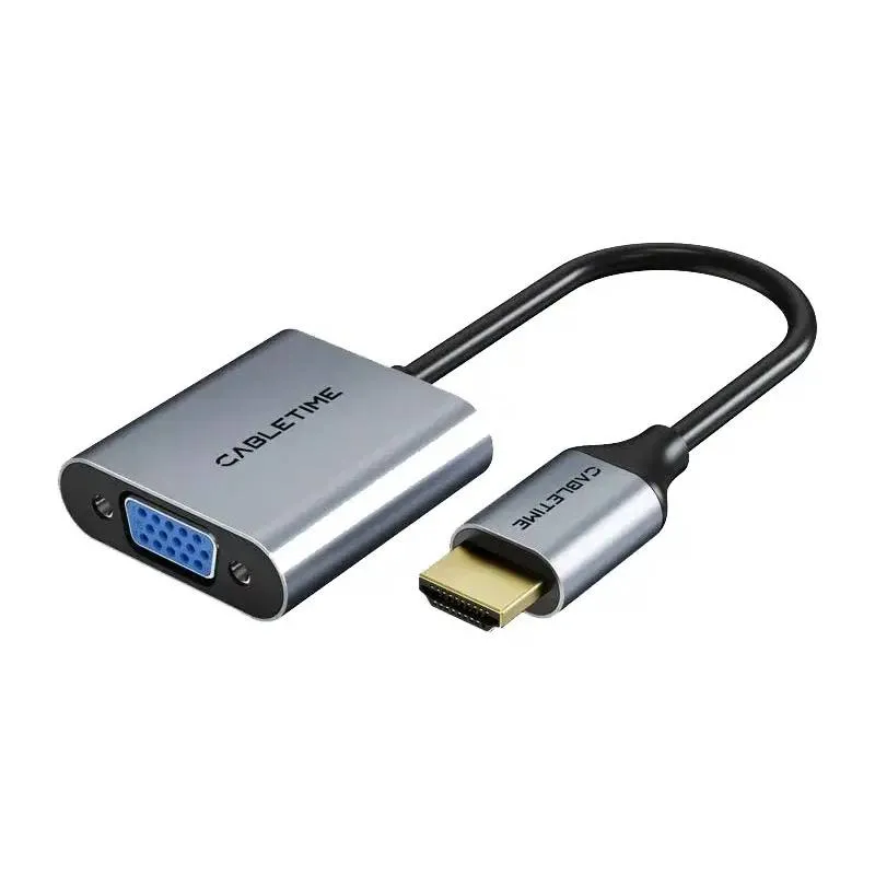 Перехідник Cabletime HDMI - VGA (F/M), 0.2 м (CP53G) - зображення 1