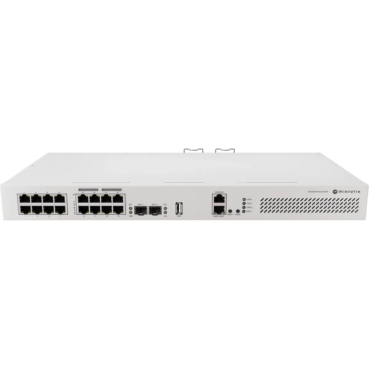 Комутатор MikroTik CRS418-8P-8G-2S+RM - зображення 1