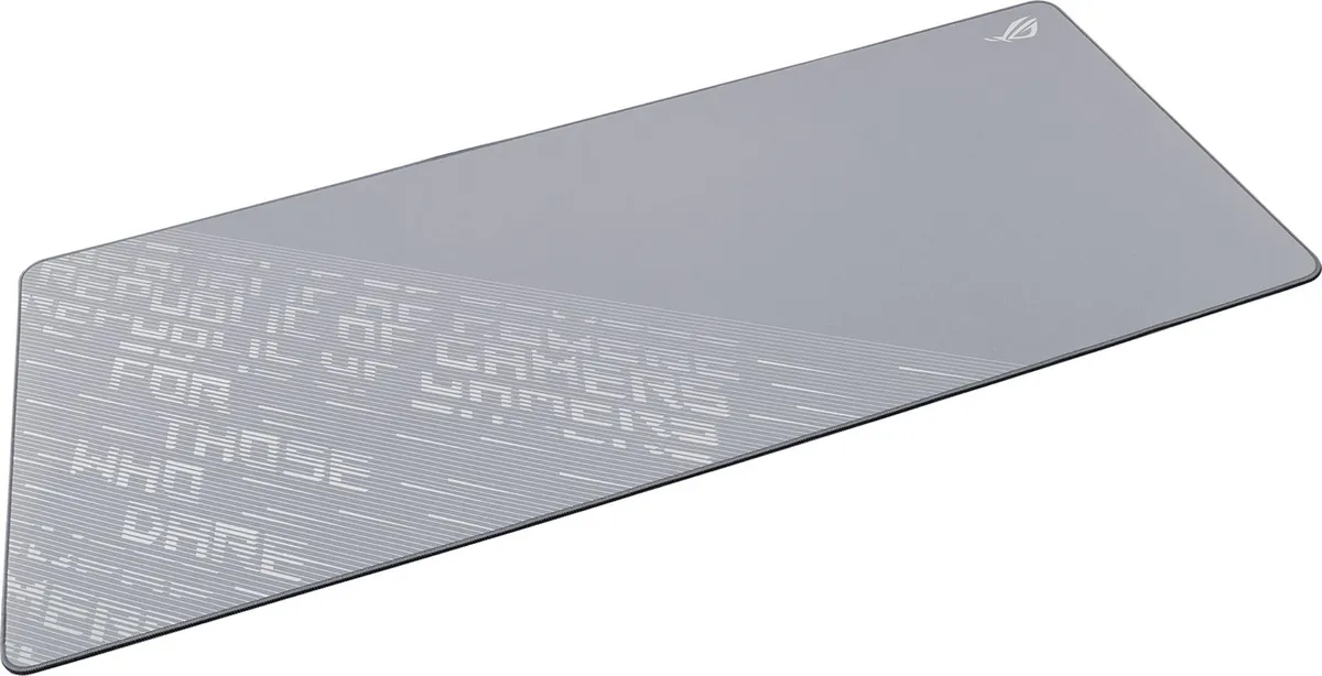 Ігрова поверхня Asus ROG Scabbard II XXL Arctic gray (90MP03H0-BPUA00) - мініатюра 2
