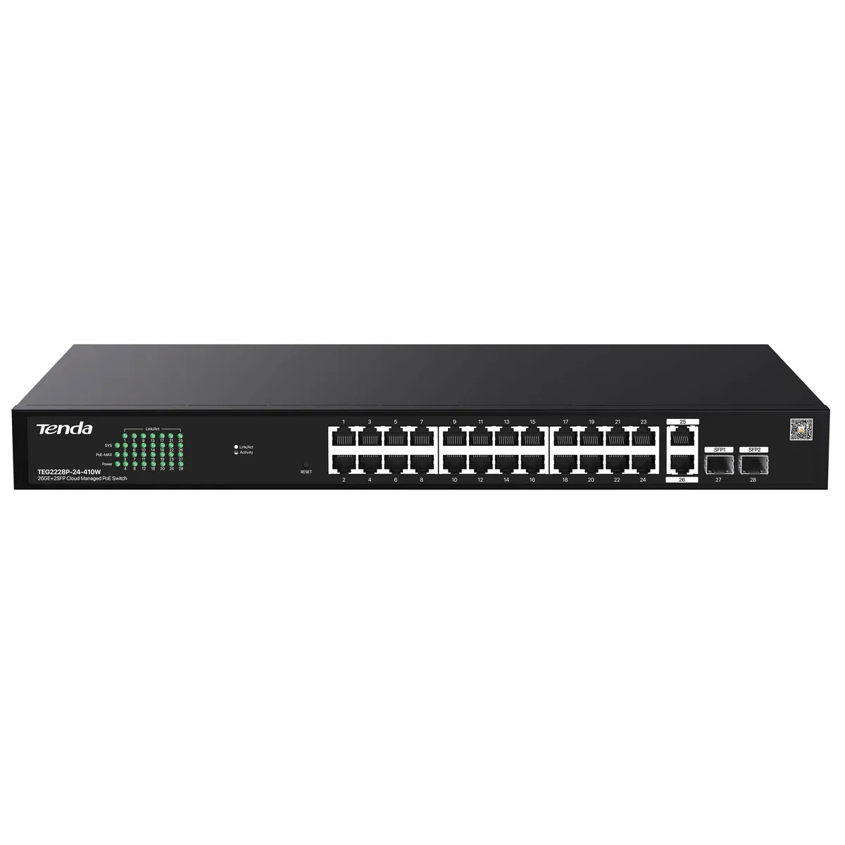 Комутатор Tenda TEG2228P-24-410W - зображення 1