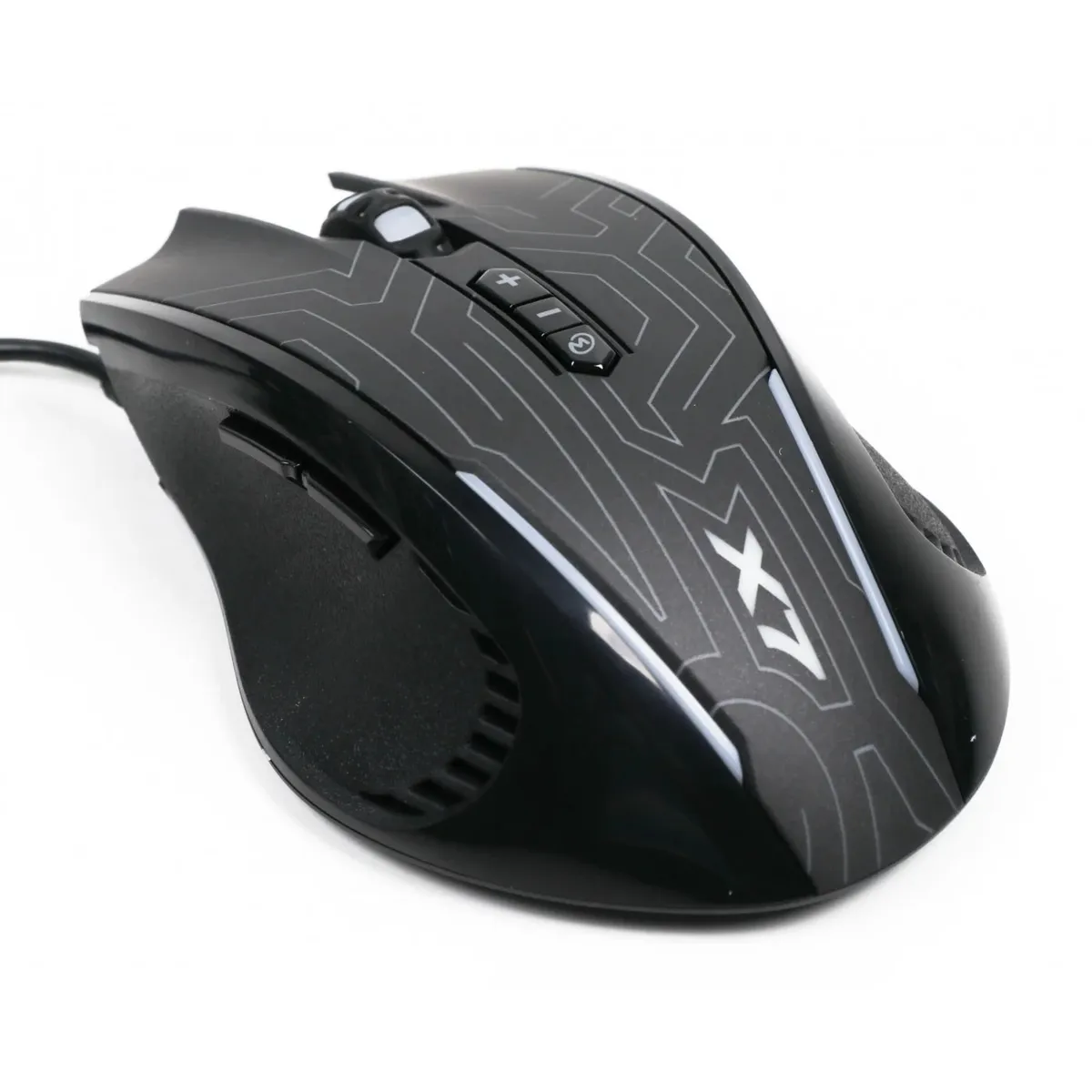 Миша A4Tech X87 Oscar Neon Black USB - мініатюра 4