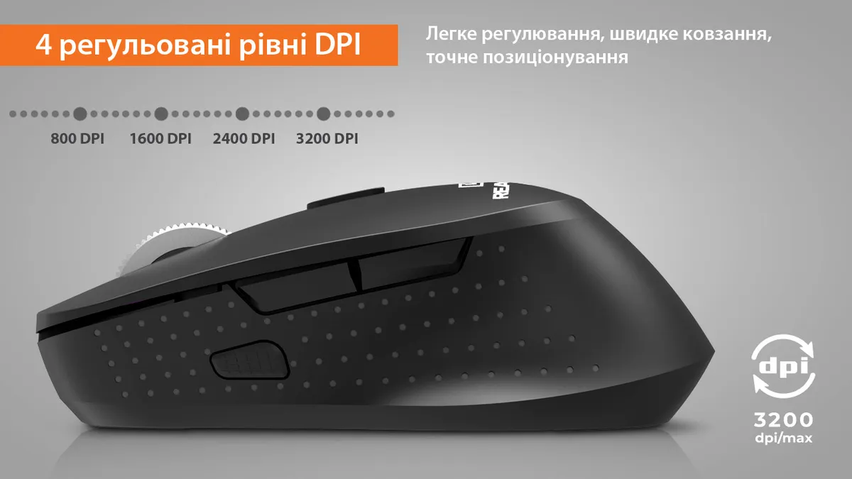 Миша бездротова REAL-EL RM-380W - мініатюра 12
