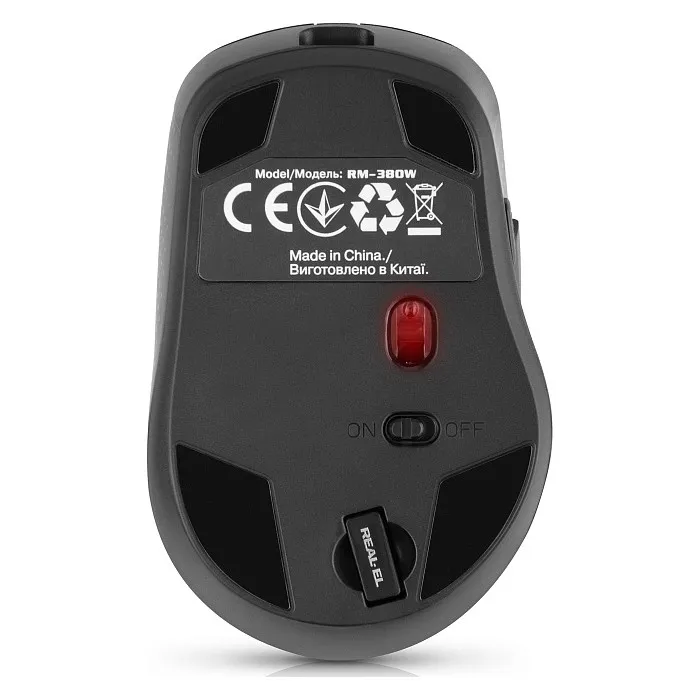 Миша бездротова REAL-EL RM-380W - мініатюра 3