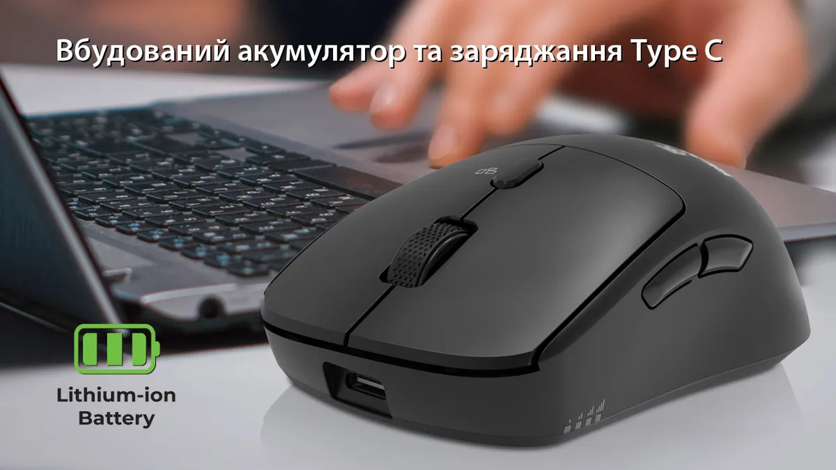 Миша бездротова REAL-EL RM-355W - мініатюра 10