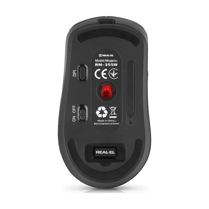 Миша бездротова REAL-EL RM-355W - мініатюра 3