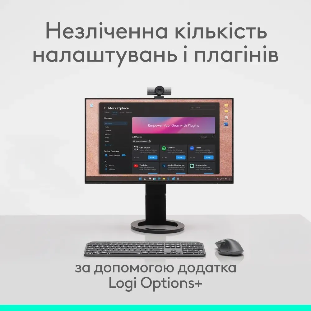 Миша бездротова Logitech MX Master 4 Graphite (910-007562) - мініатюра 9