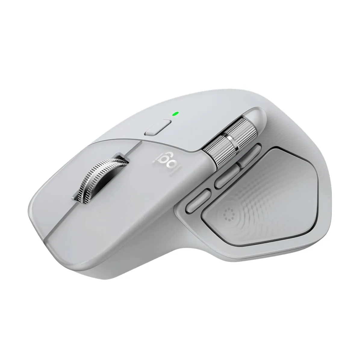 Миша бездротова Logitech MX Master 4 Pale Gray (910-007563) - мініатюра 2
