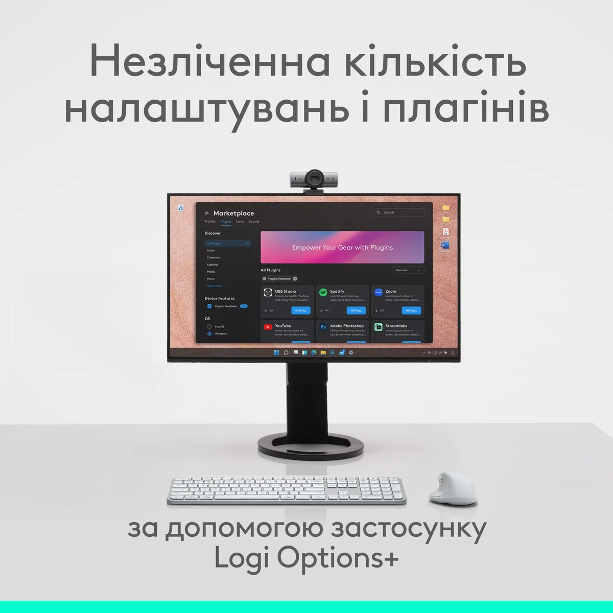 Миша бездротова Logitech MX Master 4 Pale Gray (910-007563) - мініатюра 8