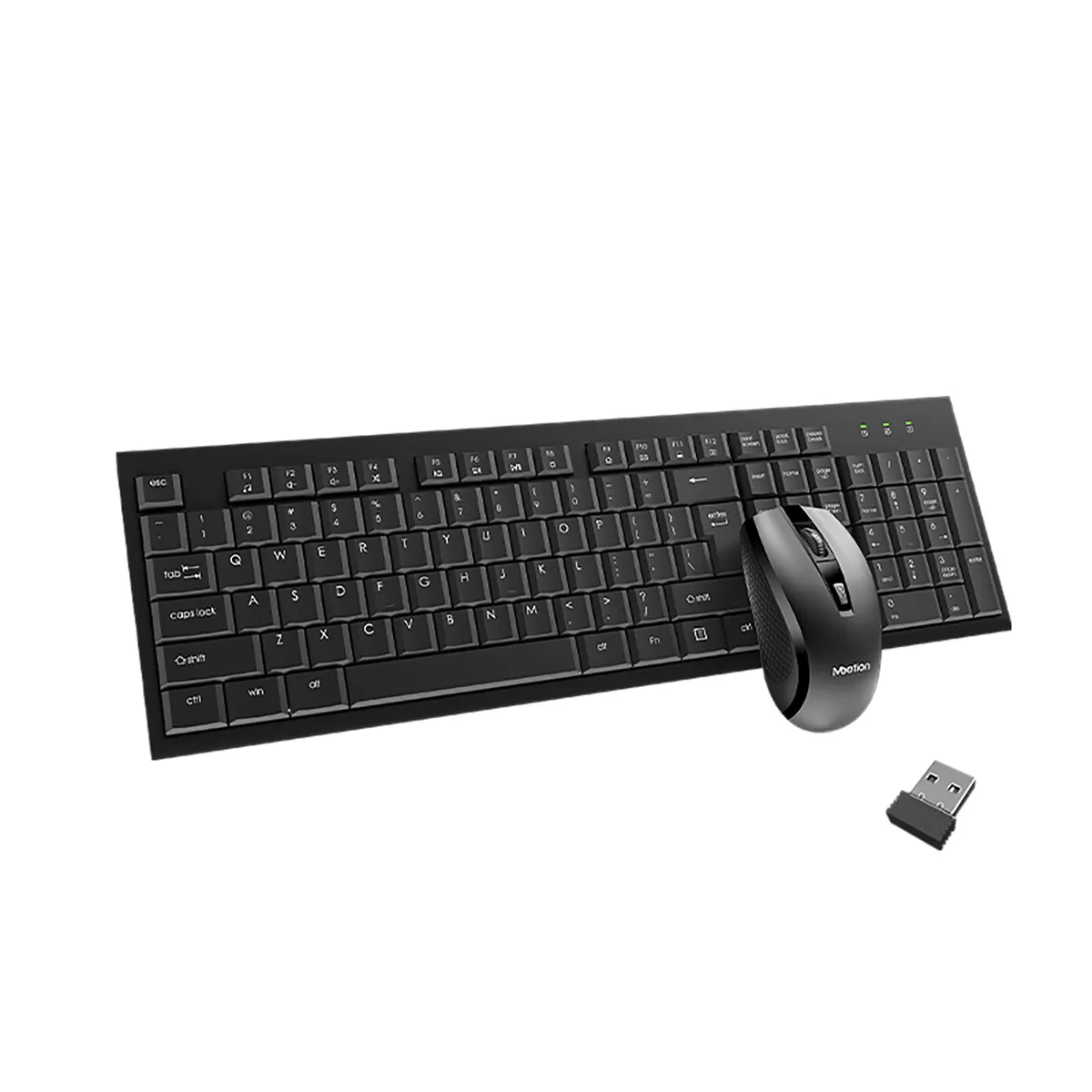 Комплект (клавіатура, миша) бездротовий Meetion C4120 Little Black (MT-C4120LITTLE-A-RUA) - зображення 1