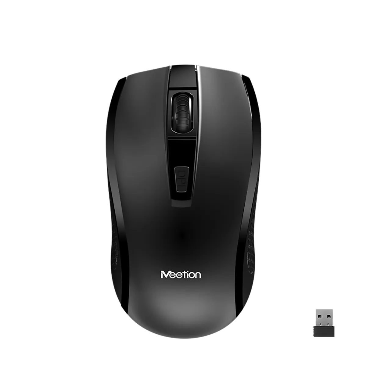 Комплект (клавіатура, миша) бездротовий Meetion C4120 Little Black (MT-C4120LITTLE-A-RUA) - мініатюра 2