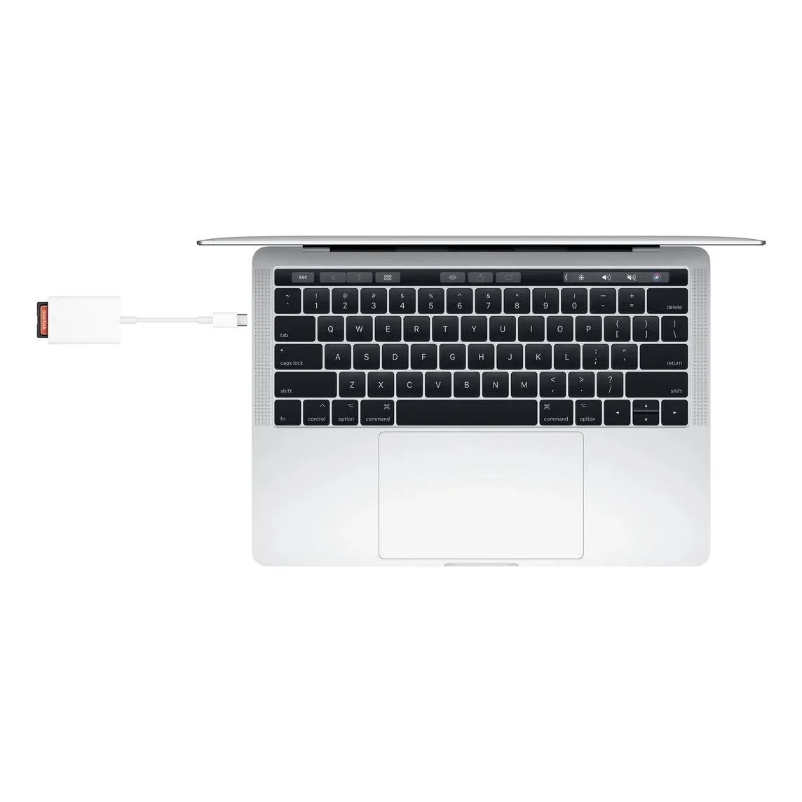 Картрідер Apple USB-C to SD Card Reader White (MUFG2 / MW653) OEM - мініатюра 3