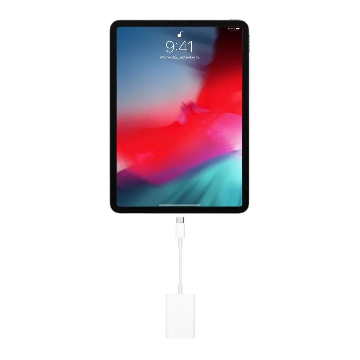 Картрідер Apple USB-C to SD Card Reader White (MUFG2 / MW653) OEM - мініатюра 4
