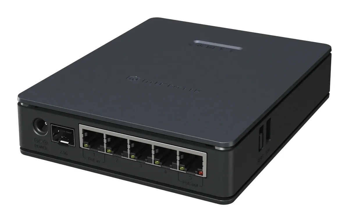 Бездротовий маршрутизатор MikroTik hAP ax S (E62iUGS-2axD5axT) - мініатюра 2