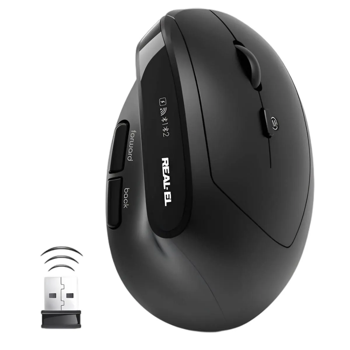 Миша бездротова REAL-EL RM-490W Black - мініатюра 15