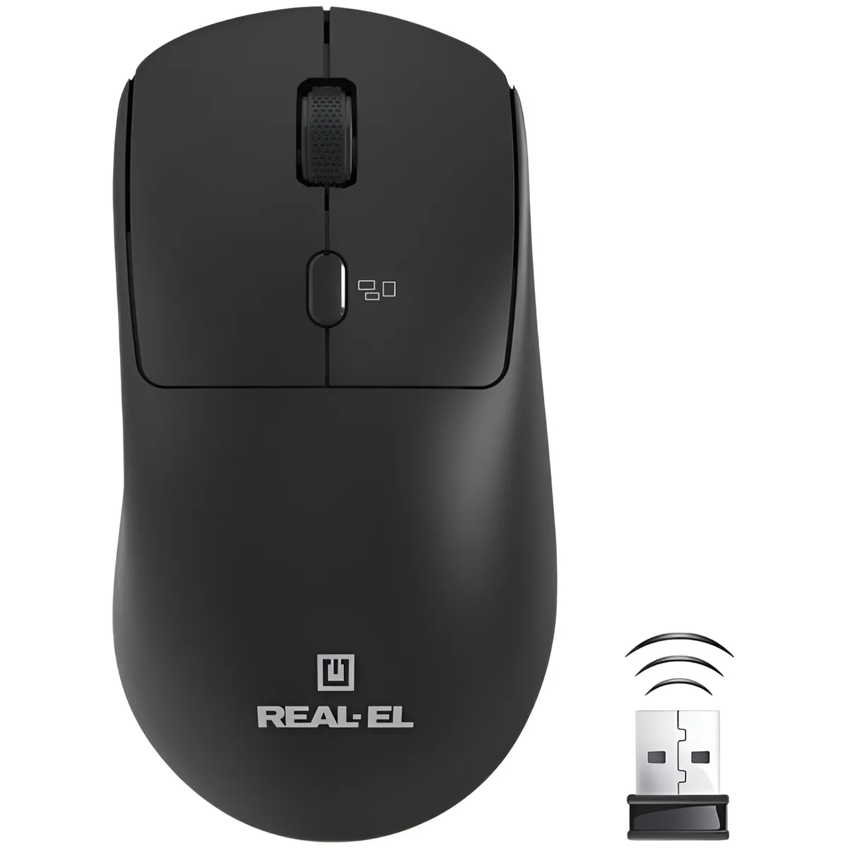Миша бездротова REAL-EL RM-317W Black - мініатюра 10