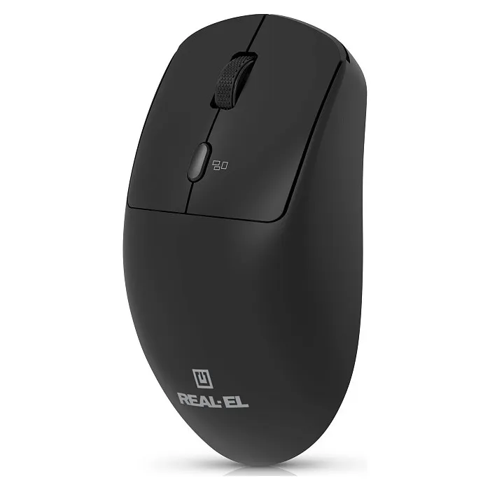 Миша бездротова REAL-EL RM-317W Black - мініатюра 2