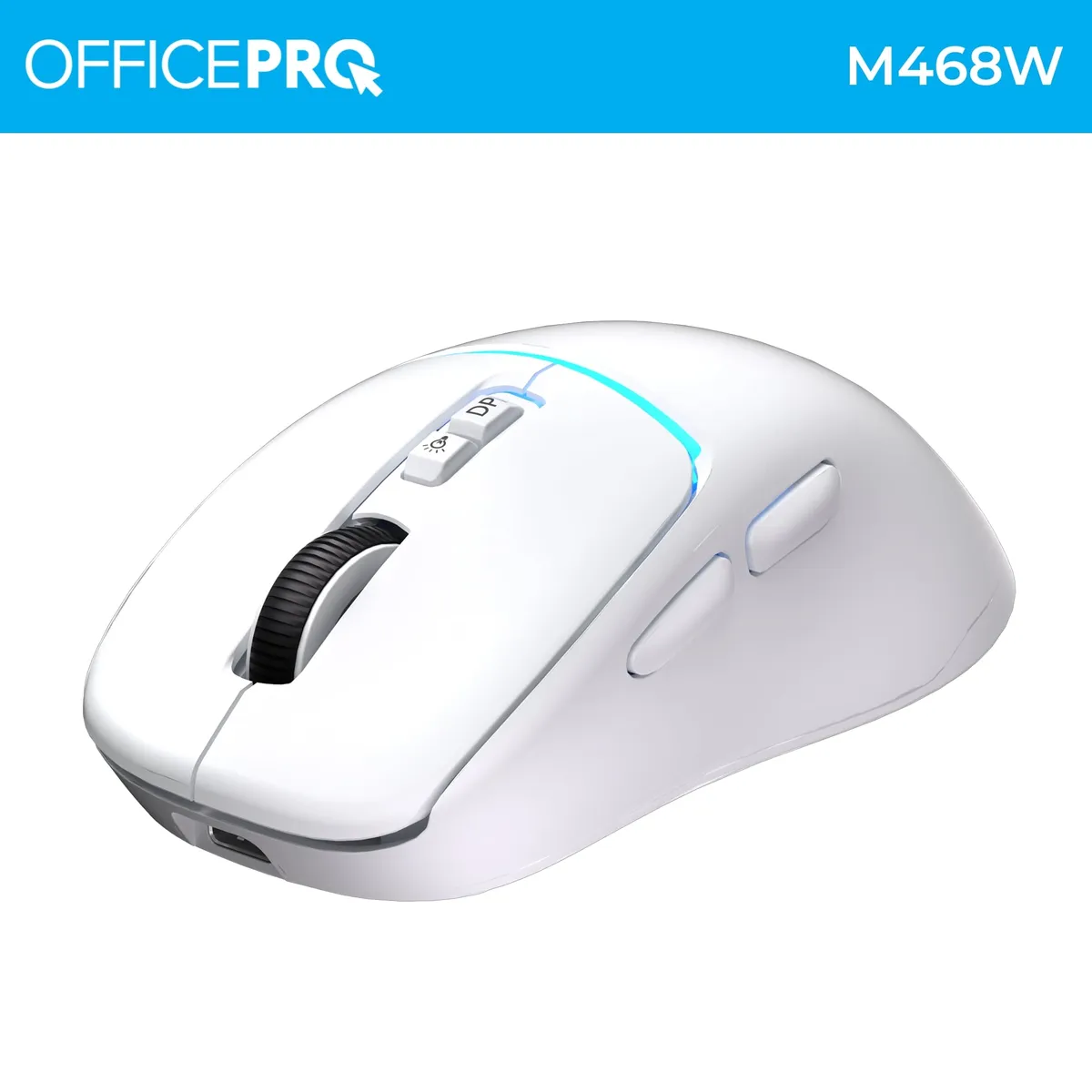 Миша бездротова OfficePro M468W White - мініатюра 3