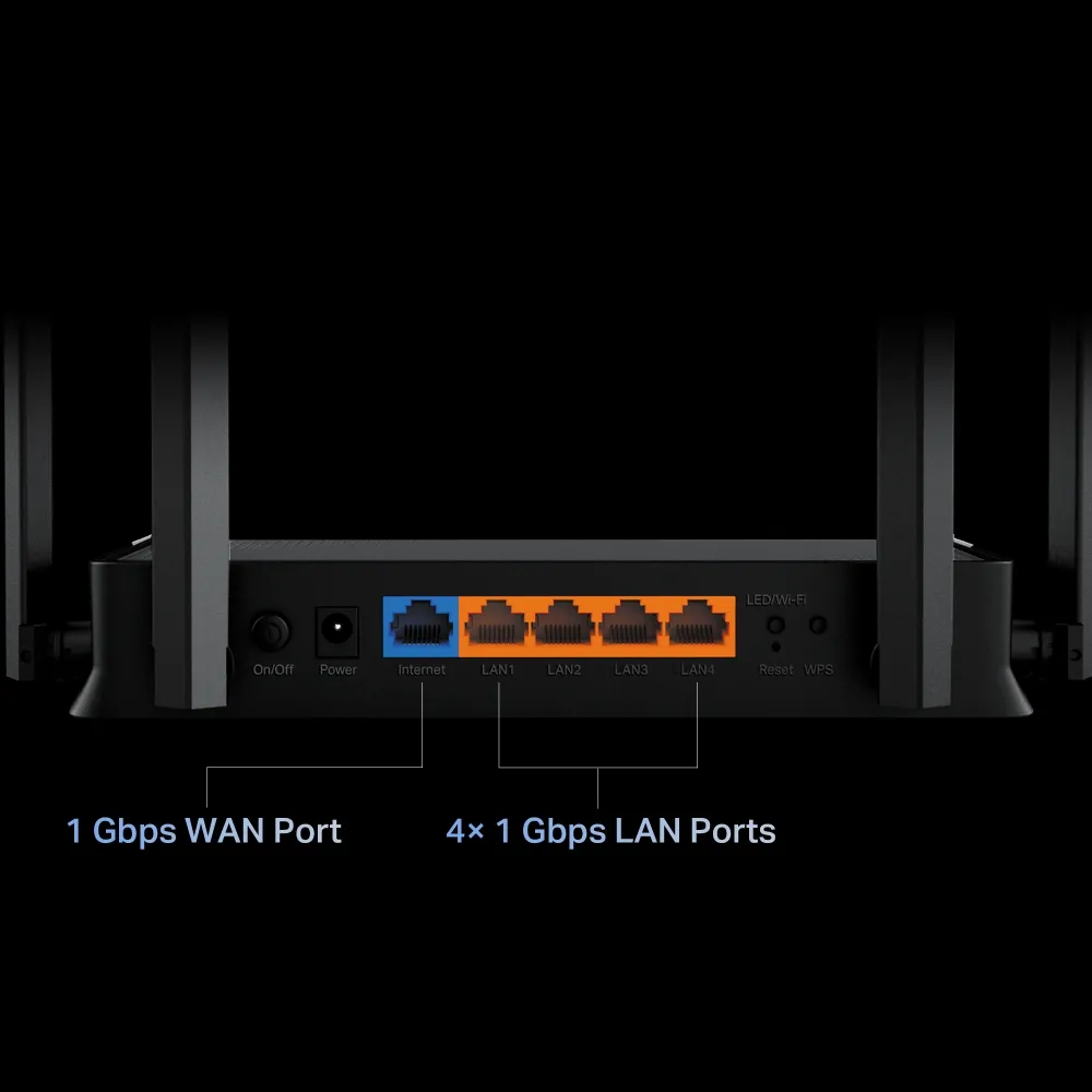 Бездротовий маршрутизатор TP-Link Archer BE220 - мініатюра 6