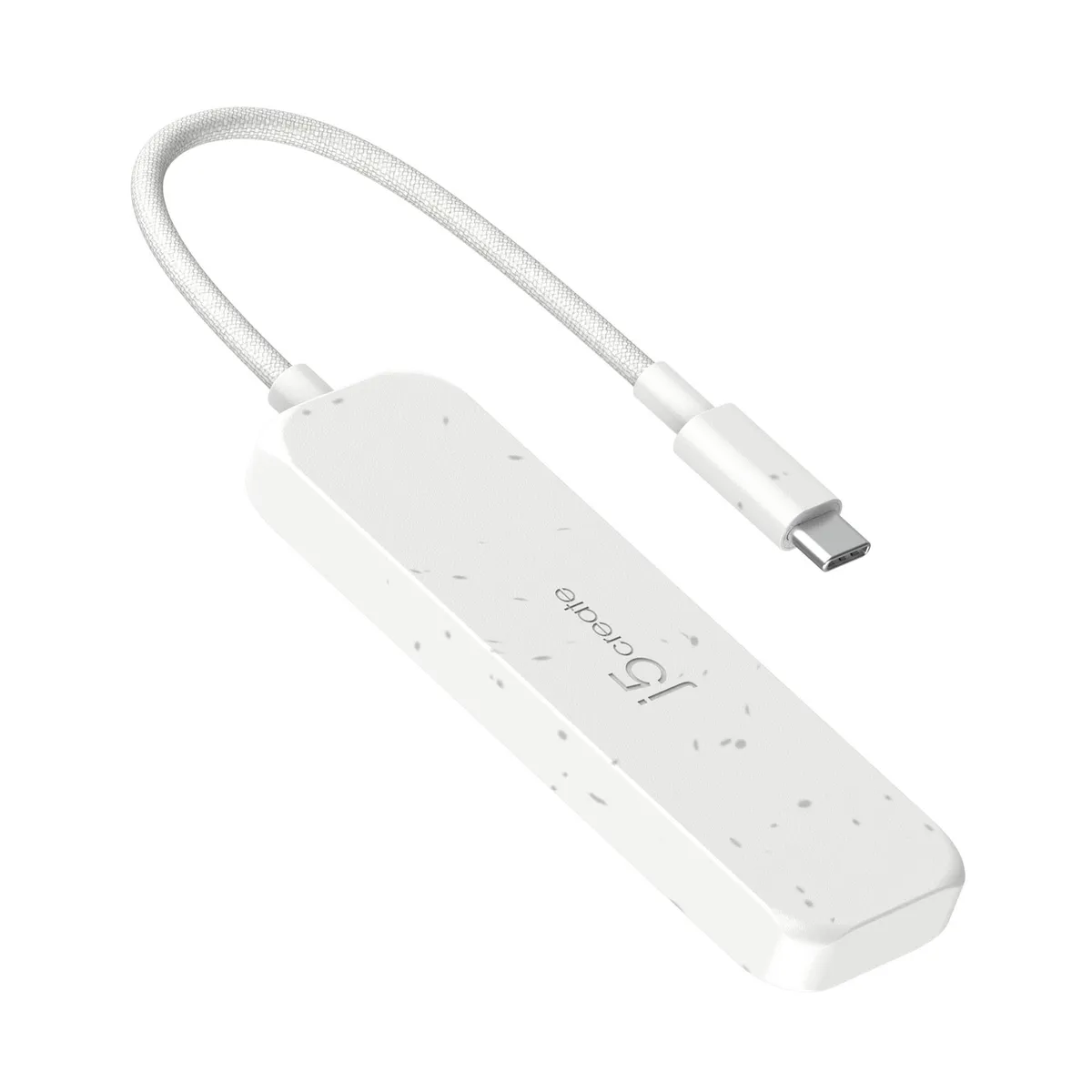 USB-хаб J5create 4 USB-C White (JCH345EW-N) - мініатюра 3