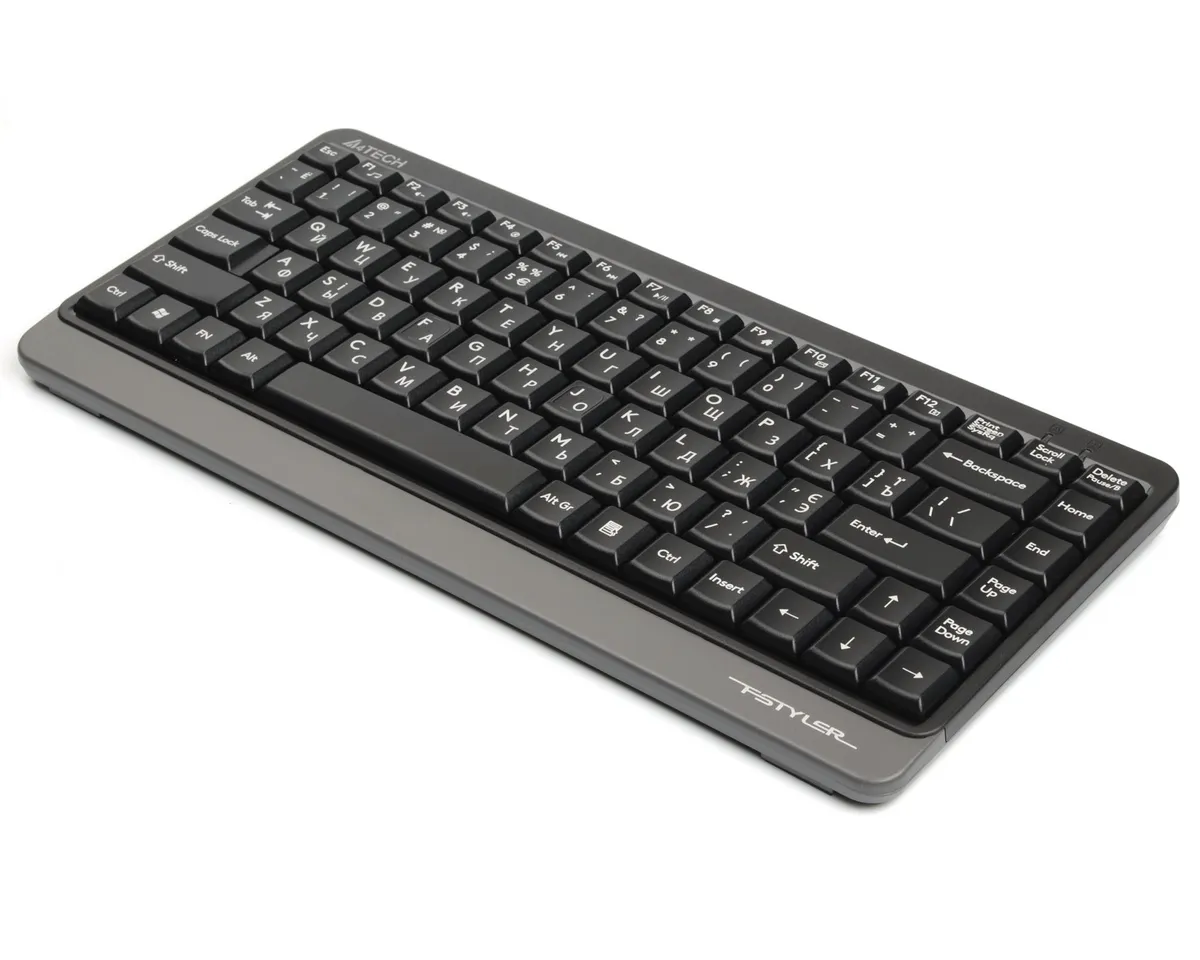 Комплект (клавіатура, миша) бездротовий A4Tech FG1110 Grey - мініатюра 3