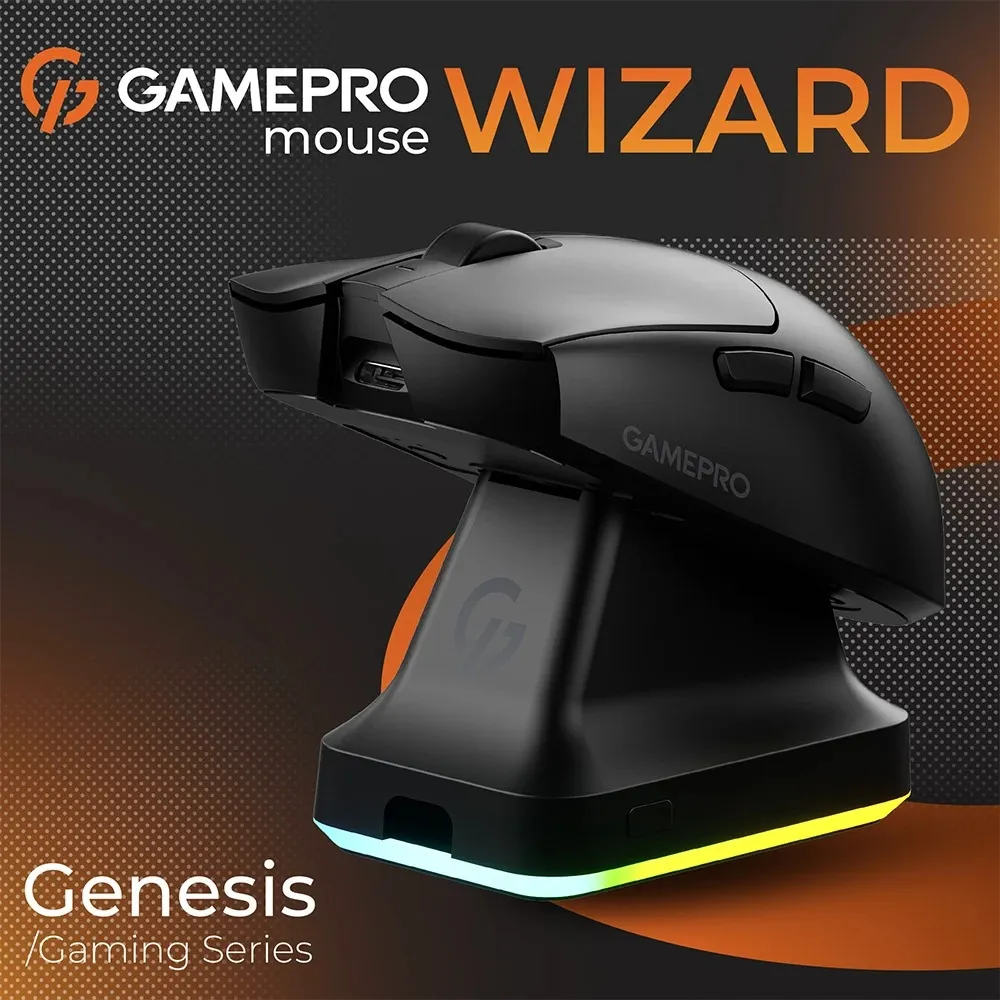 Миша бездротова GamePro Genesis Wizard Black (GM160B) - мініатюра 9