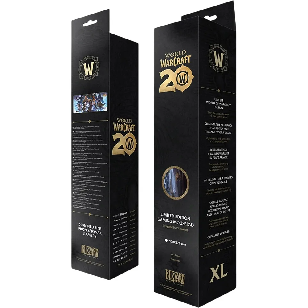 Ігрова поверхня Blizzard World of WarCraft 20th Anniversary XL (FBLMPWOW20ANN25XL) - мініатюра 2