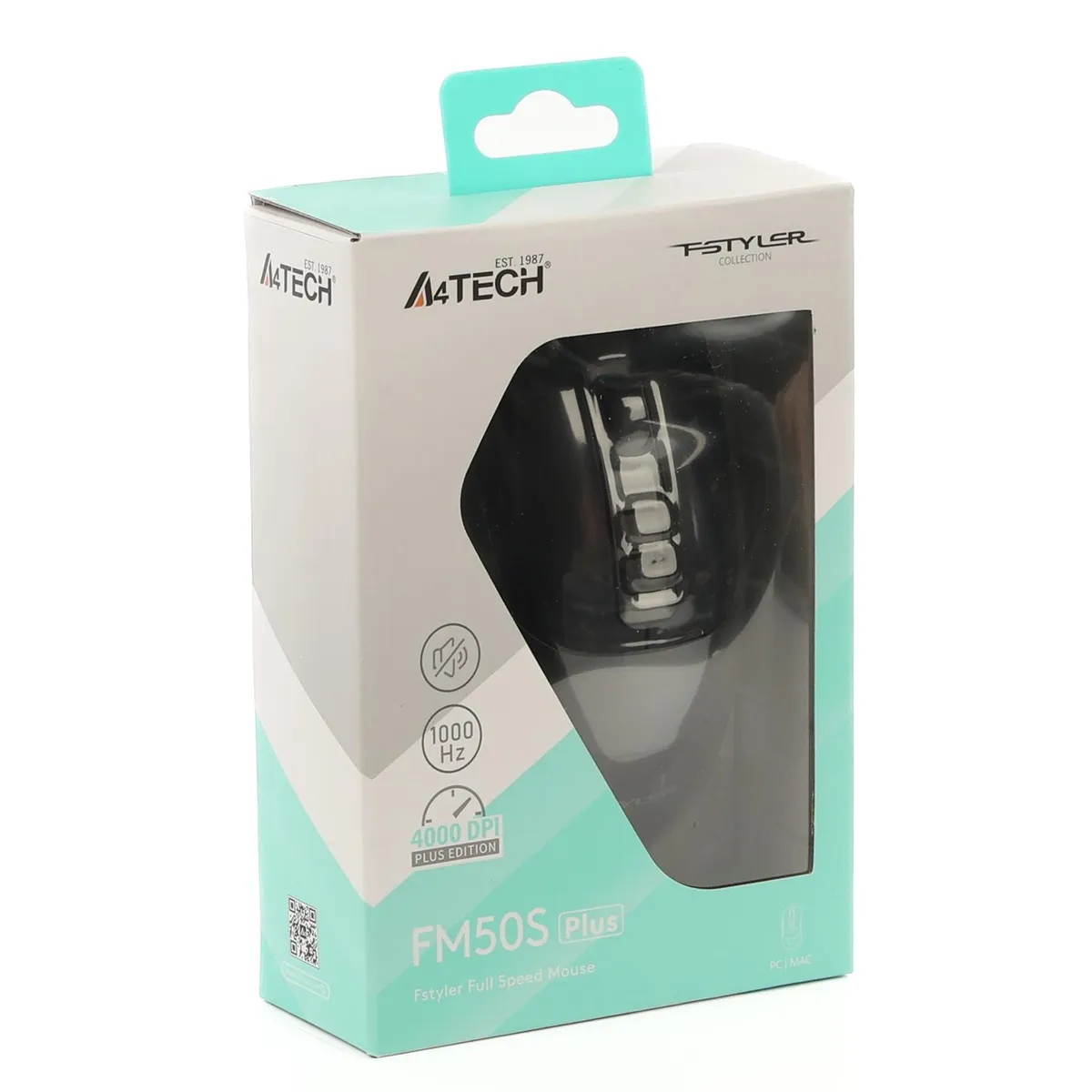 Миша A4Tech Fstyler FM50S Plus Black - мініатюра 2