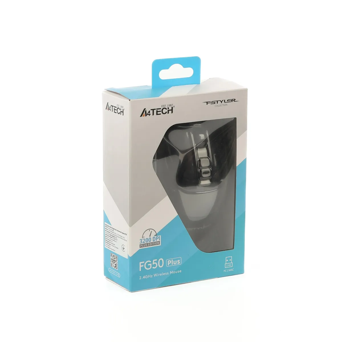Миша бездротова A4Tech Fstyler FG50 Plus Black - мініатюра 12
