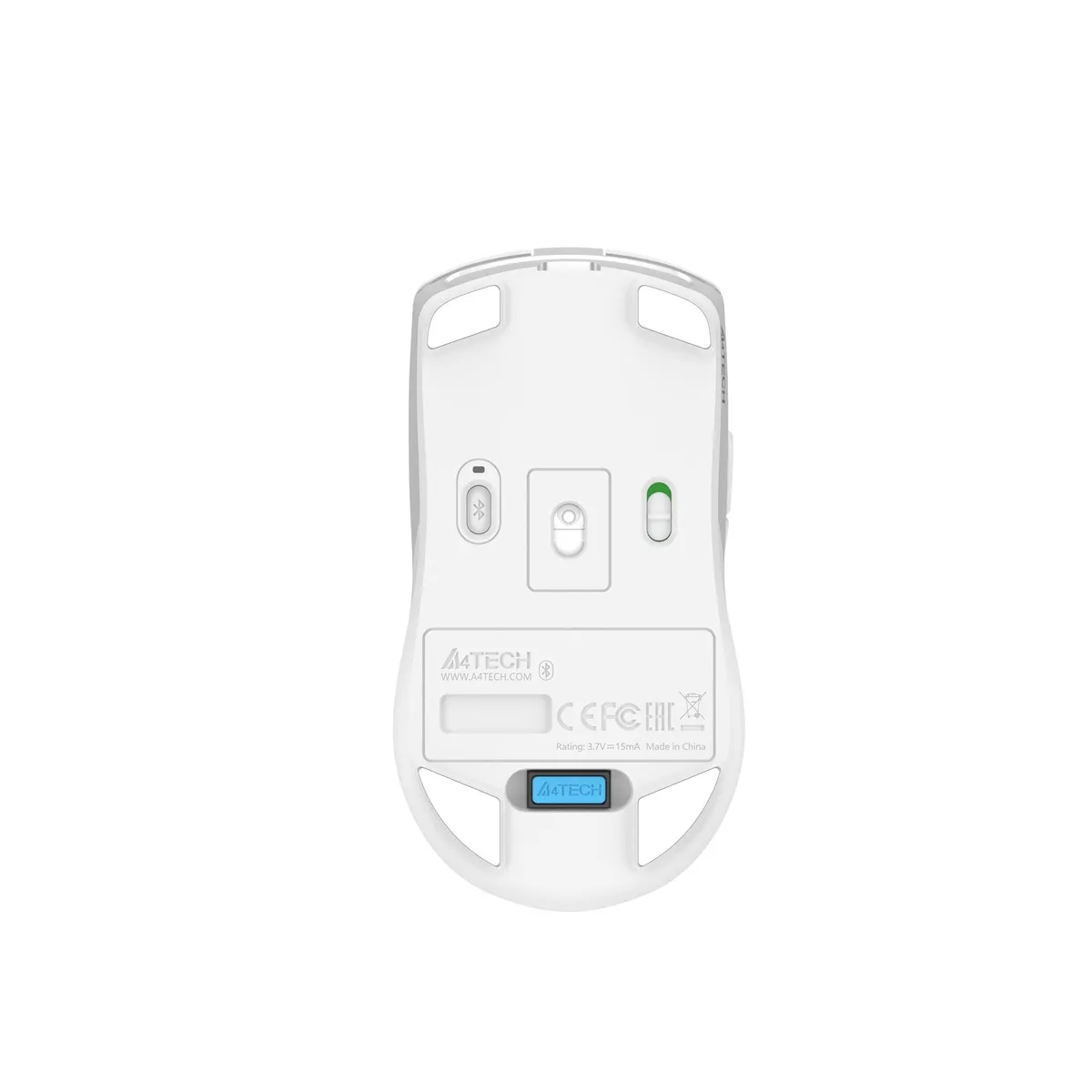 Миша бездротова A4Tech Fstyler FB50C Plus White - мініатюра 11