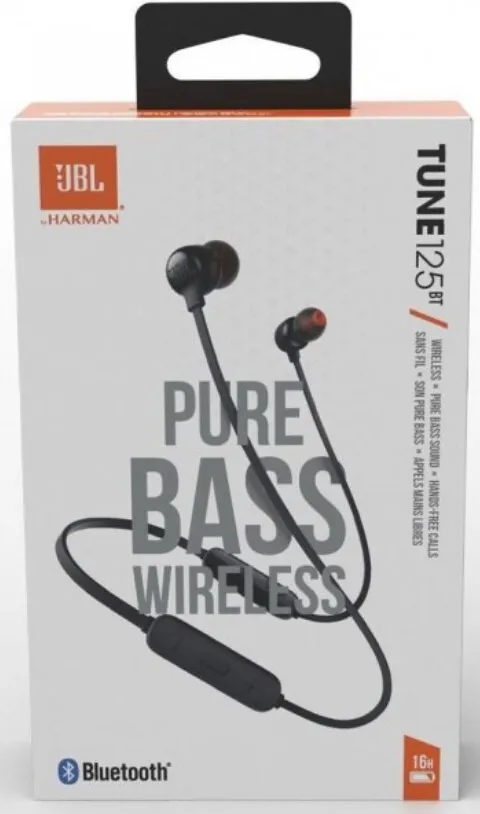 Bluetooth-гарнітура JBL Tune 125BT Black (JBLT125BTBLK) - мініатюра 9