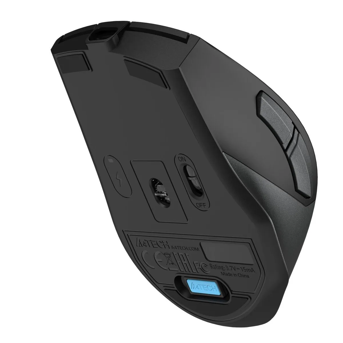 Миша бездротова A4Tech Fstyler FG45CS Air2 Stone Grey - мініатюра 6