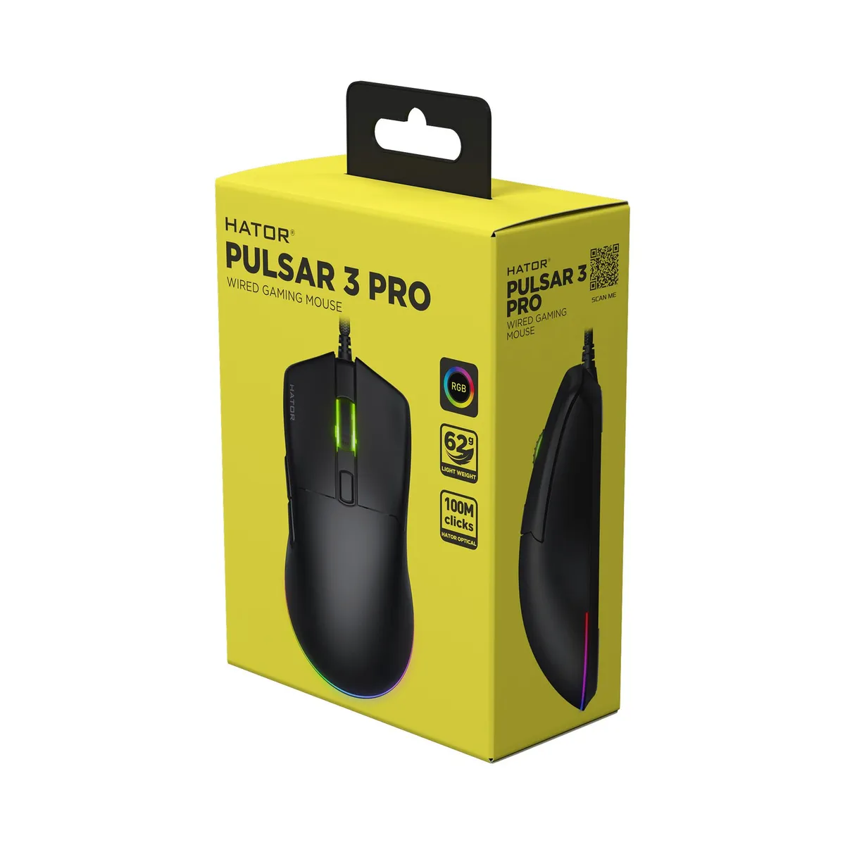 Миша Hator Pulsar 3 Pro Black (HTM620) - мініатюра 7