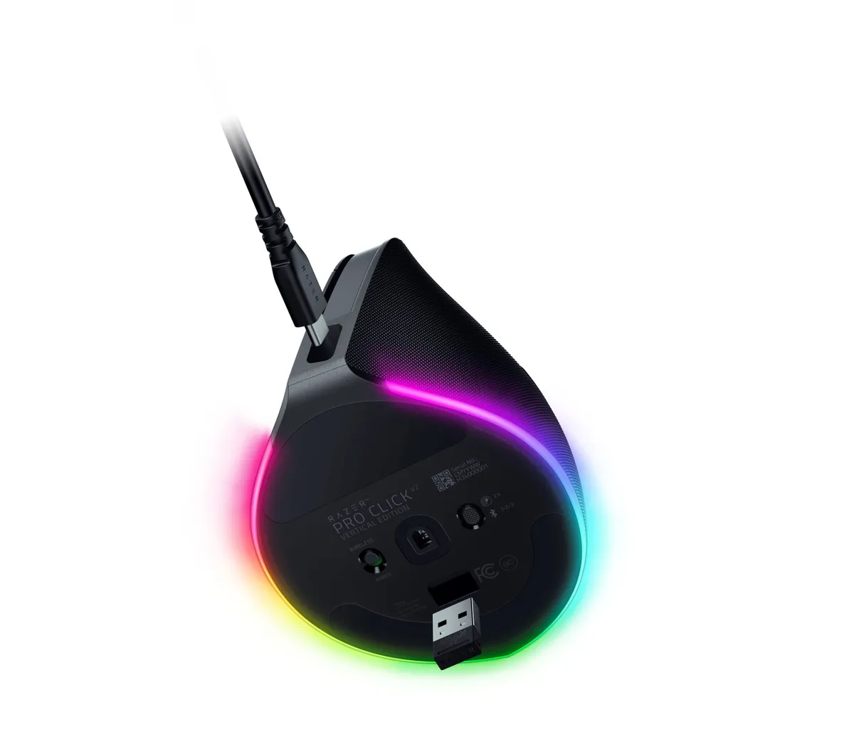 Миша бездротова Razer Pro Click V2 Vertical Edition (RZ01-05250100-R3G1) - мініатюра 6