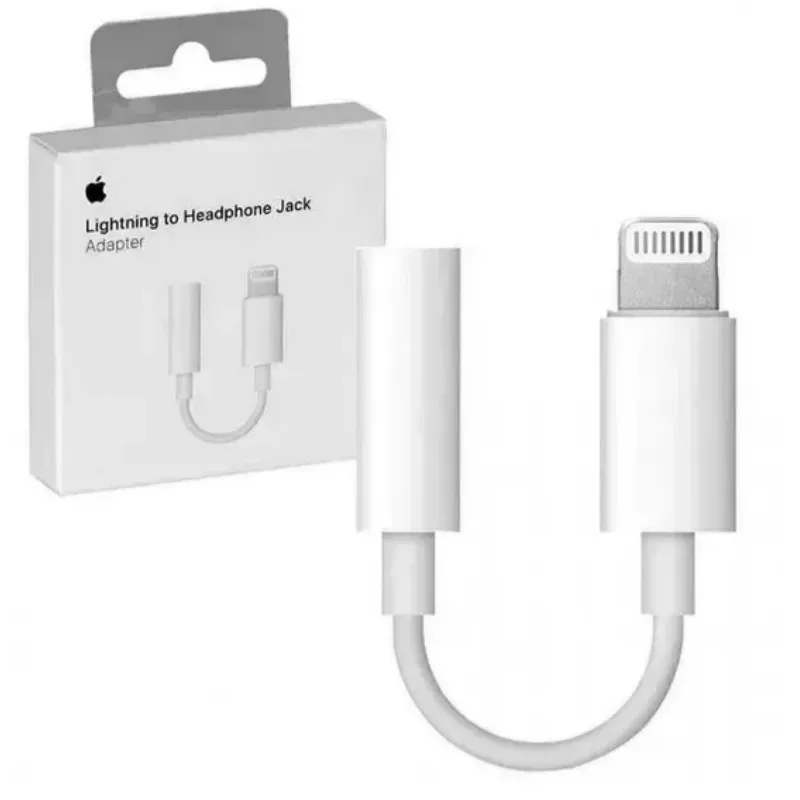 Аудіо-кабель Apple Lightning - 3.5 мм (M/F), White (190198001795) - зображення 1