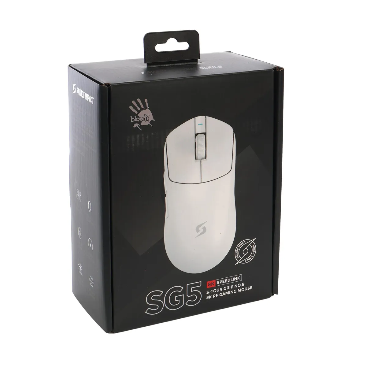 Миша бездротова Bloody SG5 White - мініатюра 23