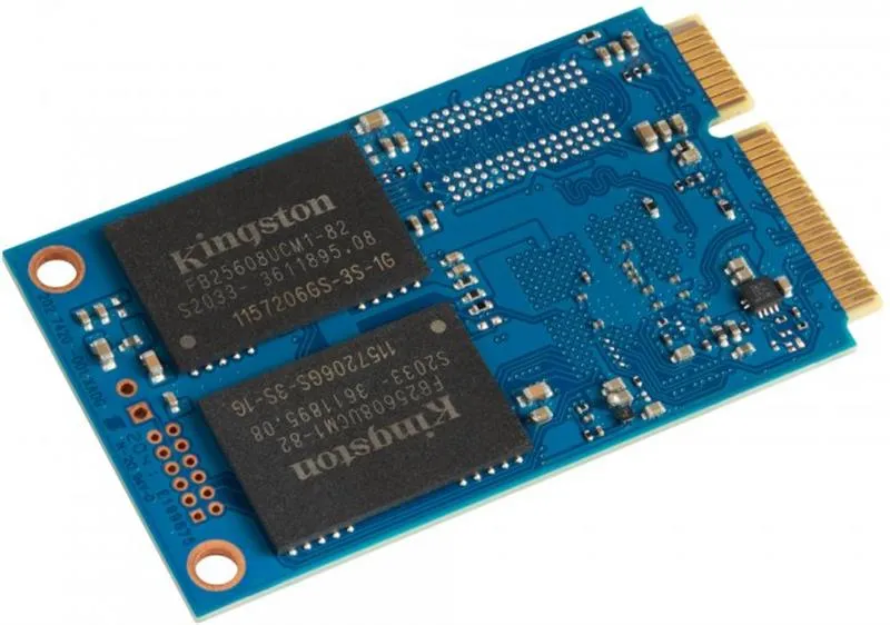Накопичувач SSD 1ТB Kingston KC600 mSATA SATAIII 3D TLC (SKC600MS/1024G) - мініатюра 3