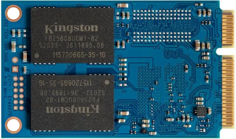 Накопичувач SSD 1ТB Kingston KC600 mSATA SATAIII 3D TLC (SKC600MS/1024G) - мініатюра 4