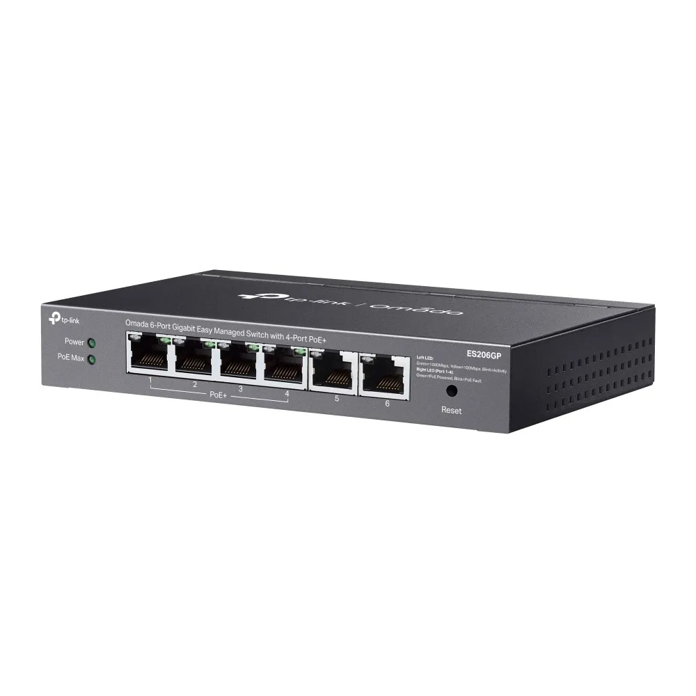 Комутатор TP-Link Omada ES206GP - мініатюра 3