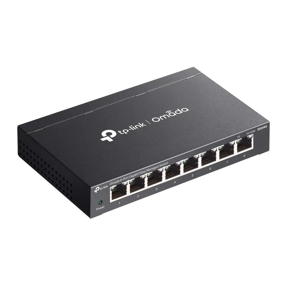 Комутатор TP-Link Omada ES208G - мініатюра 2