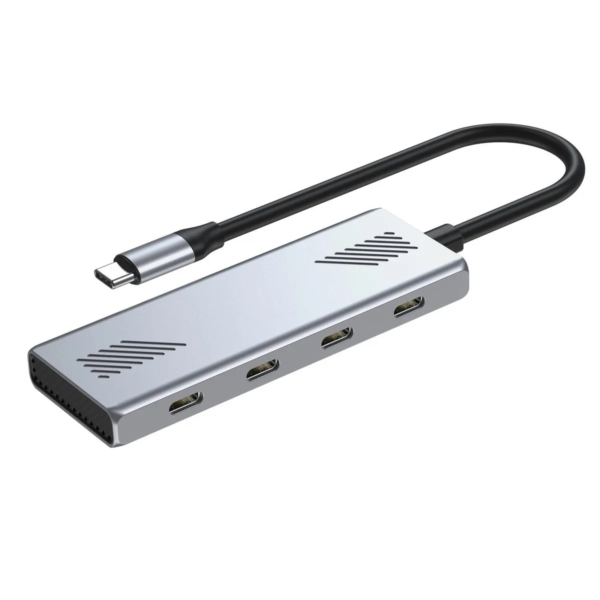 USB-хаб Gembird USB Type-C 4-в-1 (UHB-CM-U310-C4-01) - мініатюра 3