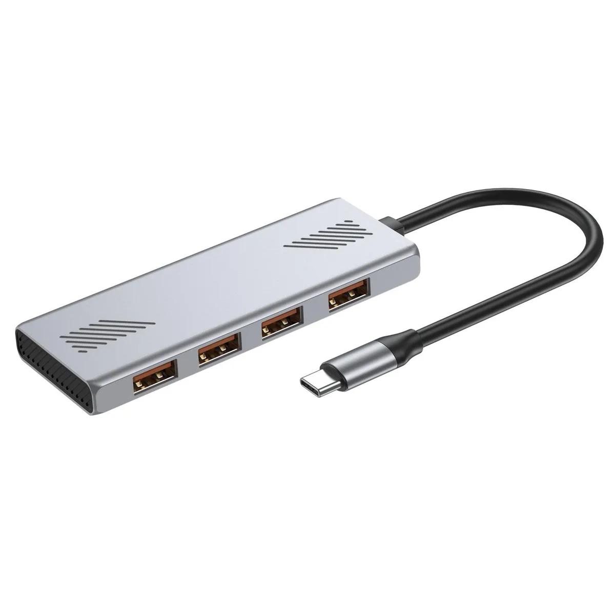 USB-хаб Gembird USB Type-C 4-в-1 (UHB-CM-U310-A4-01) - мініатюра 2
