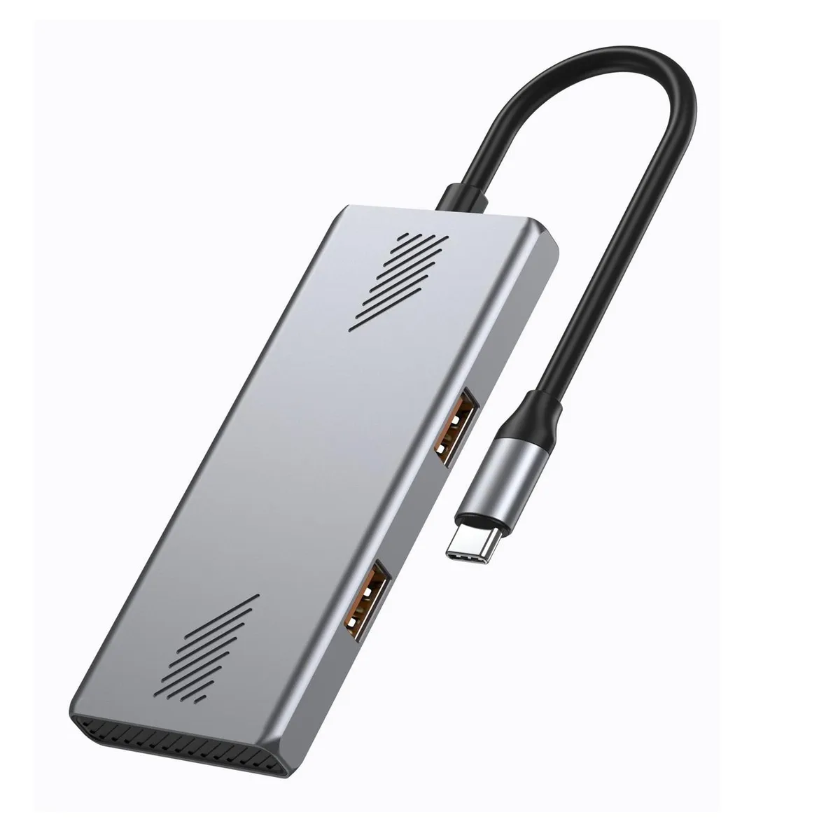 USB-хаб Gembird USB Type-C 4-в-1 (UHB-CM-U310-A2C2-01) - мініатюра 3