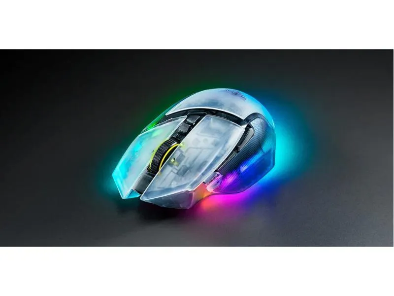 Миша бездротова Razer Basilisk V3 Pro 35K Phantom White (RZ01-05240400-R3G1) - мініатюра 6