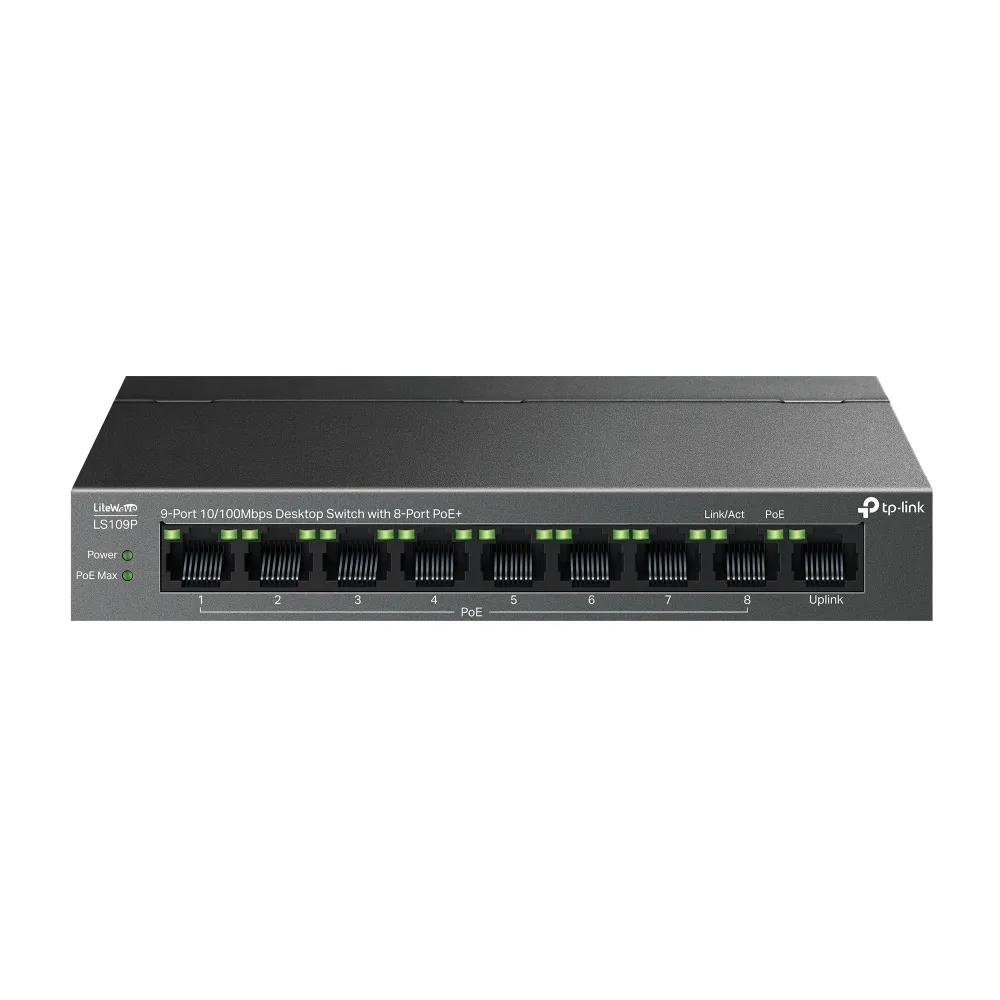Комутатор TP-Link LS109P - мініатюра 4