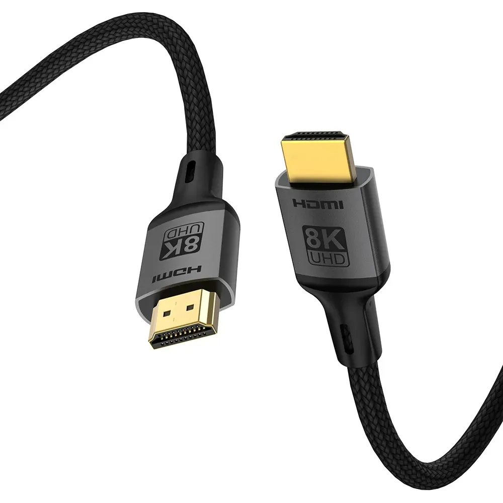 Кабель ColorWay HDMI-HDMI V2.1 8K 2м, Black (CW-CBHD088-BK) - мініатюра 13