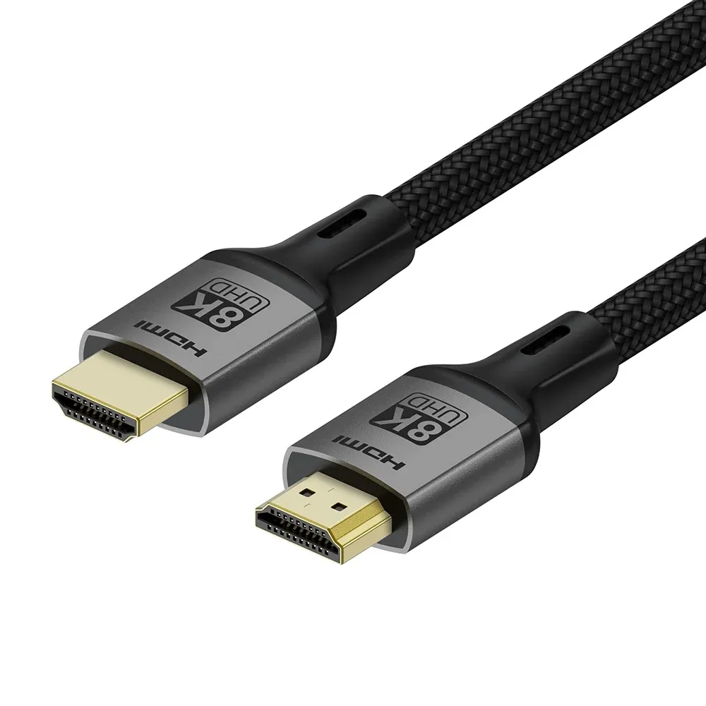 Кабель ColorWay HDMI-HDMI V2.1 8K 2м, Black (CW-CBHD088-BK) - мініатюра 14