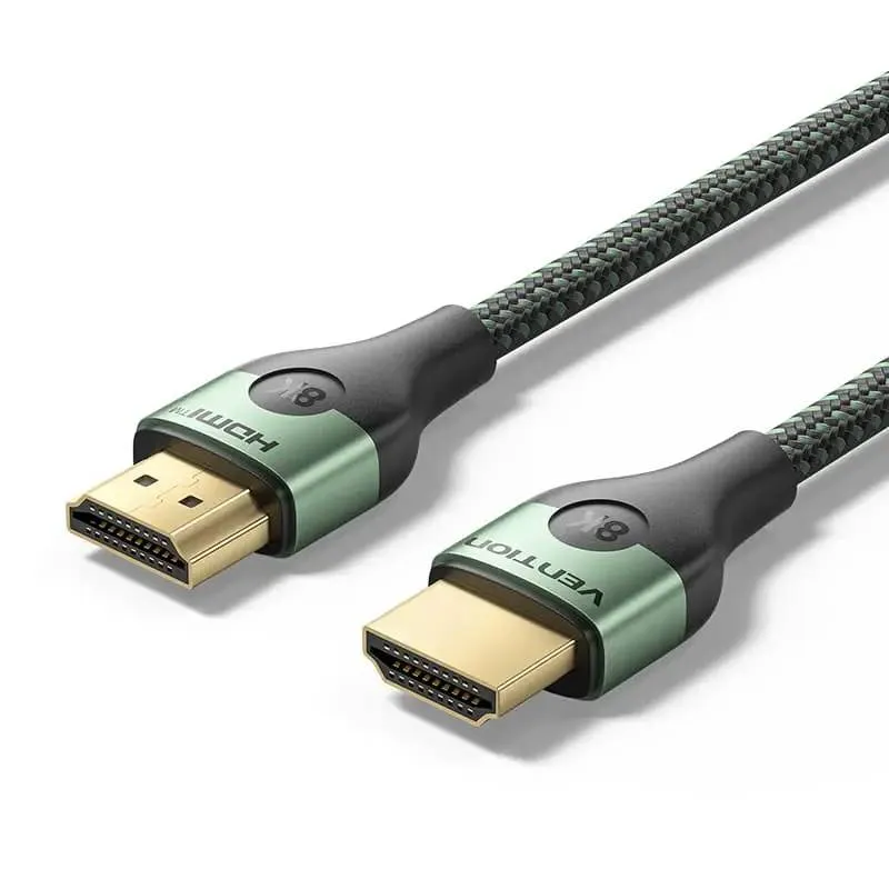Кабель Vention HDMI - HDMI V 2.1 (M/M), 3 м, Green (ALOGI) - зображення 1