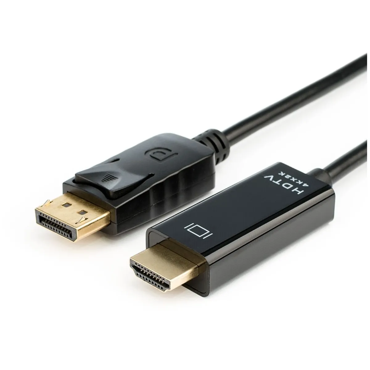 Кабель Atcom DisplayPort - HDMI (M/M), 5 м, Black (50100) пакет - мініатюра 2